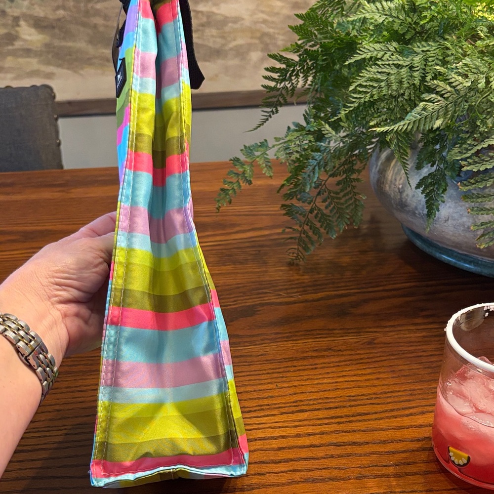 Scout Multicolor Striped Insulated Wine Bag NWT - Picture 5 of 10